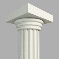 КК107-350 капитель колонны (s370 d300 D577 h316мм). Армированный полистирол